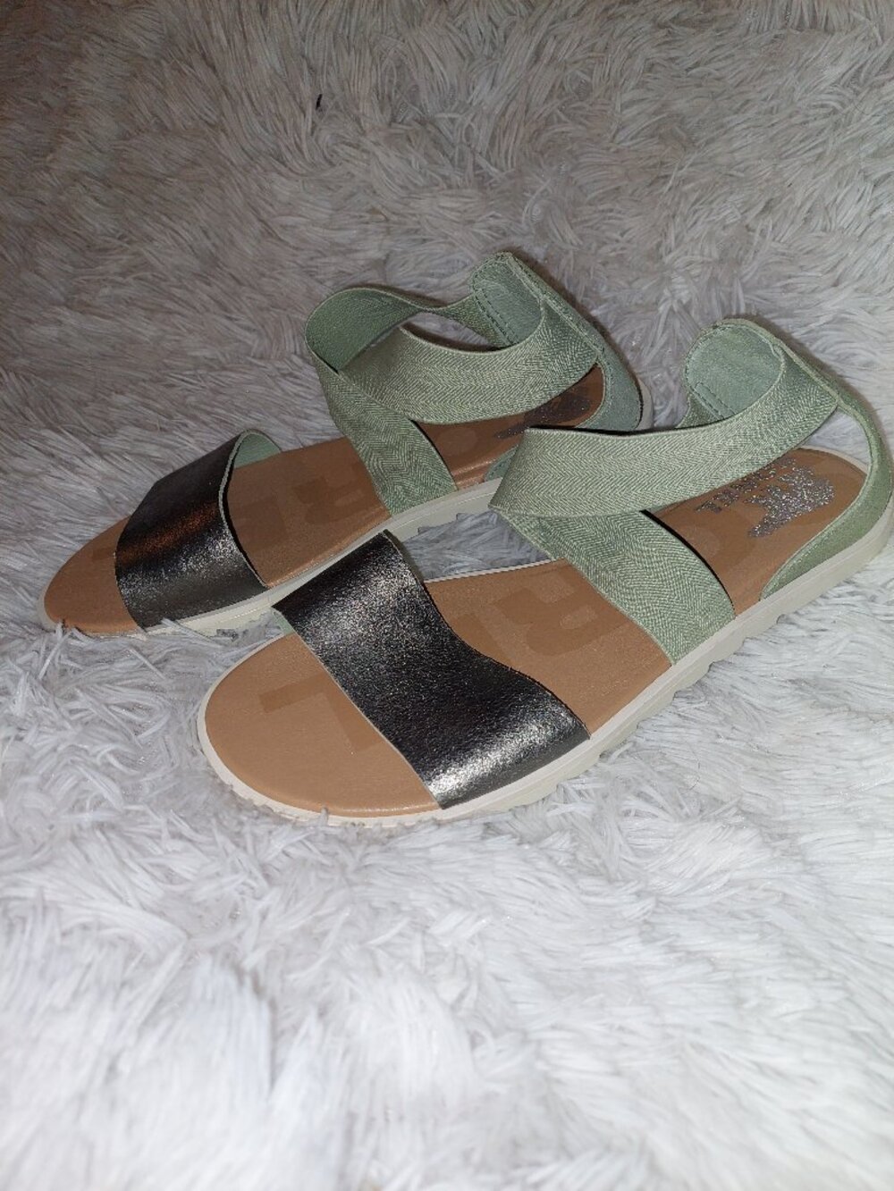 Sage Green Sorel Sandles